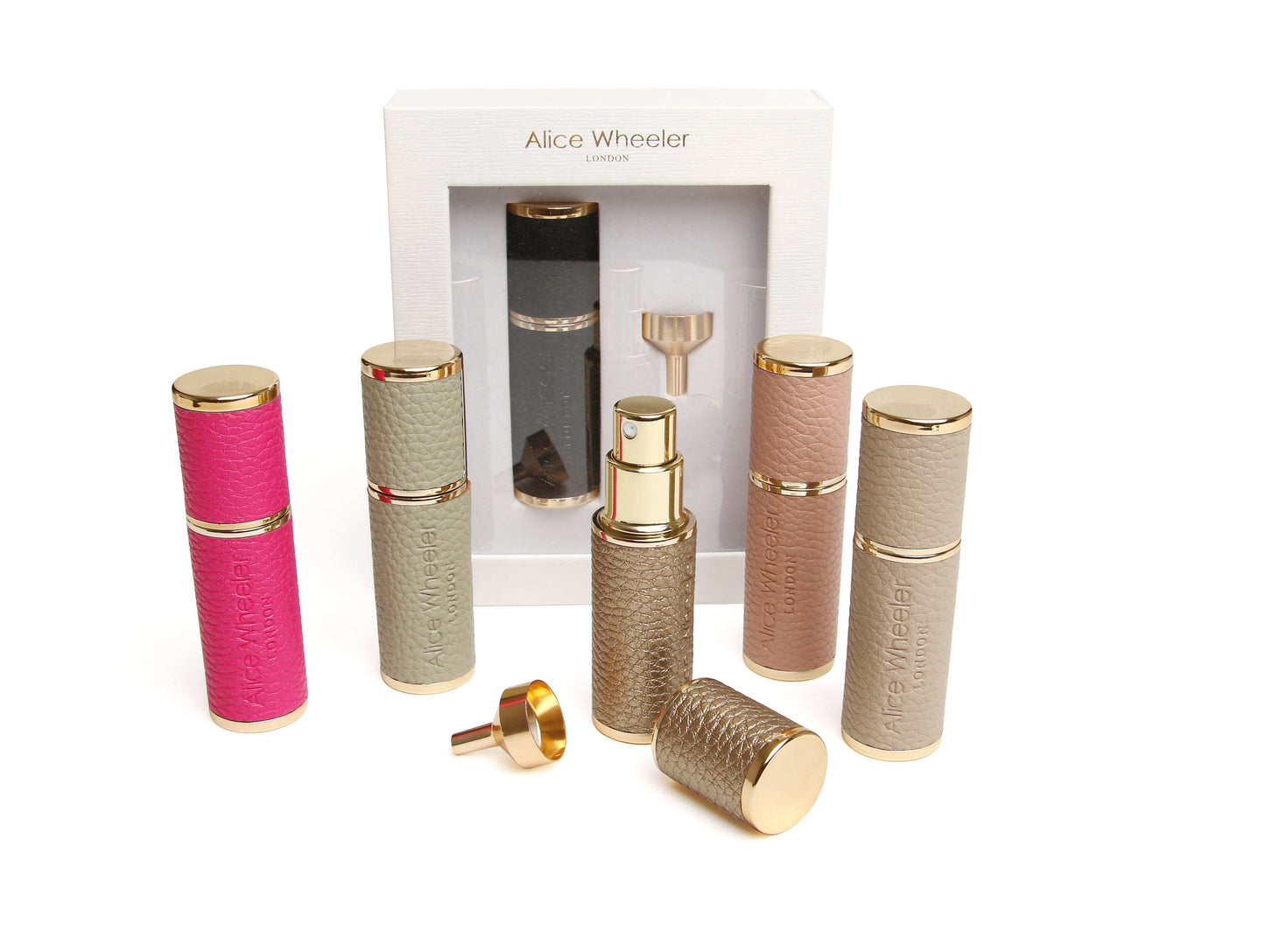 Pistachio Travel Atomizer By Alice Wheeler London