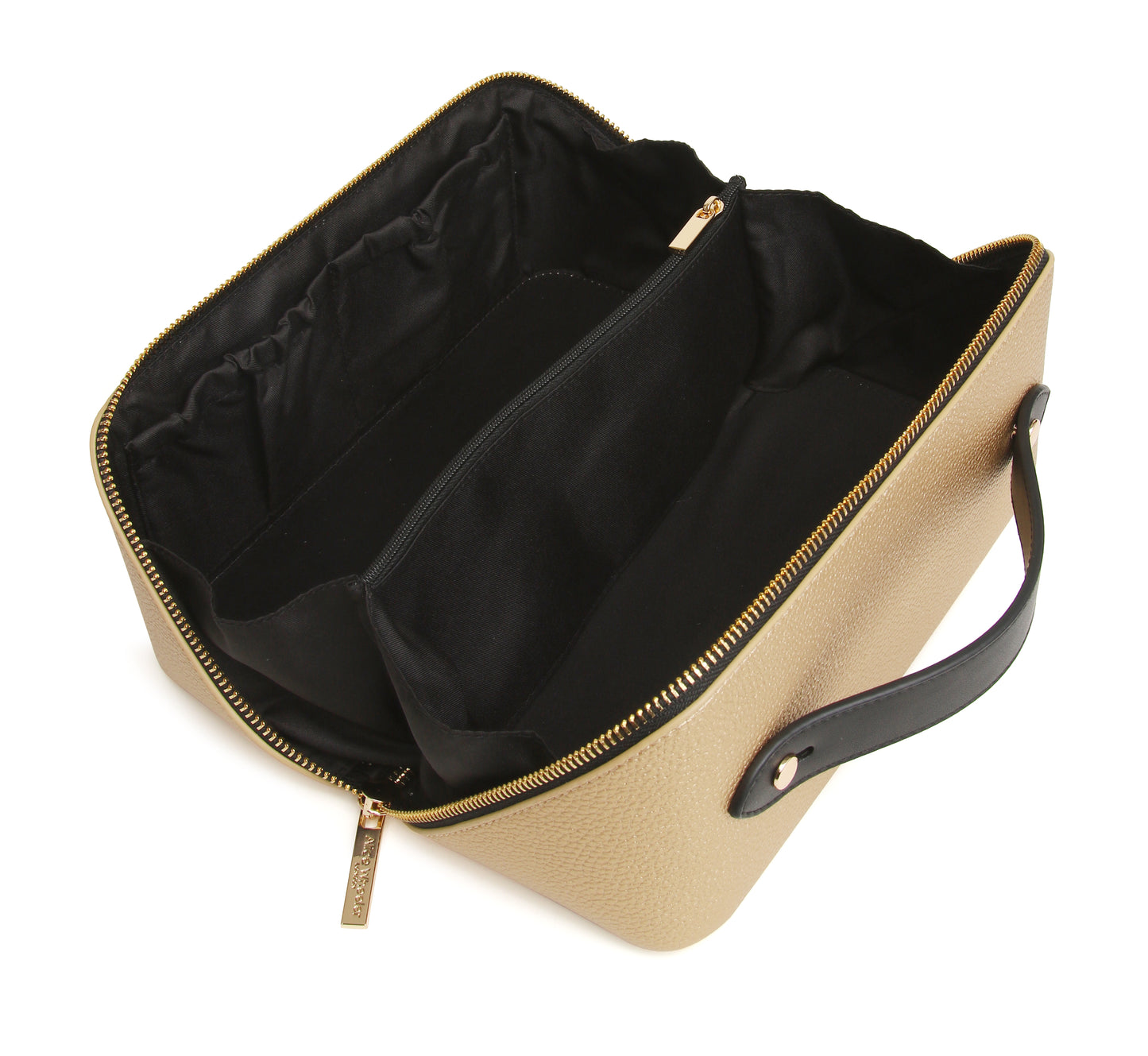 Gold Black - Kensington Train Case