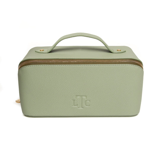 The London Train Case Co. - Sage and Olive Train Case