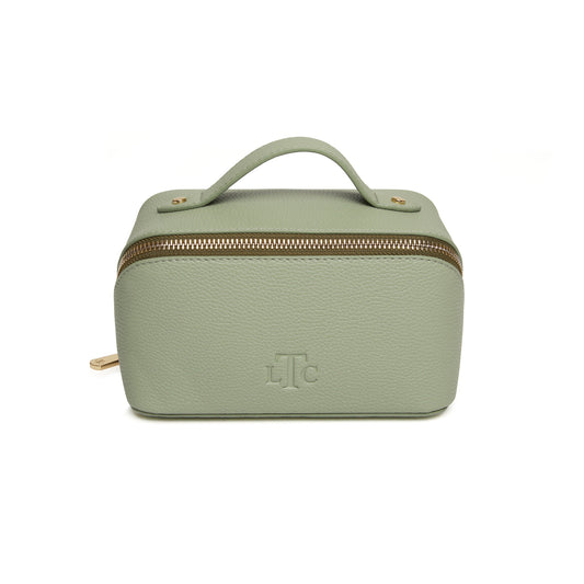 The London Train Case Co. - Sage and Olive Mini Train Case