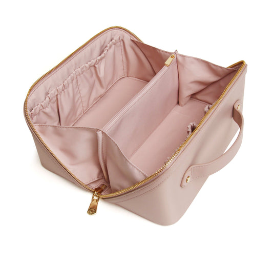 Pink - The London Train Case Co. Two-Tone Train Case
