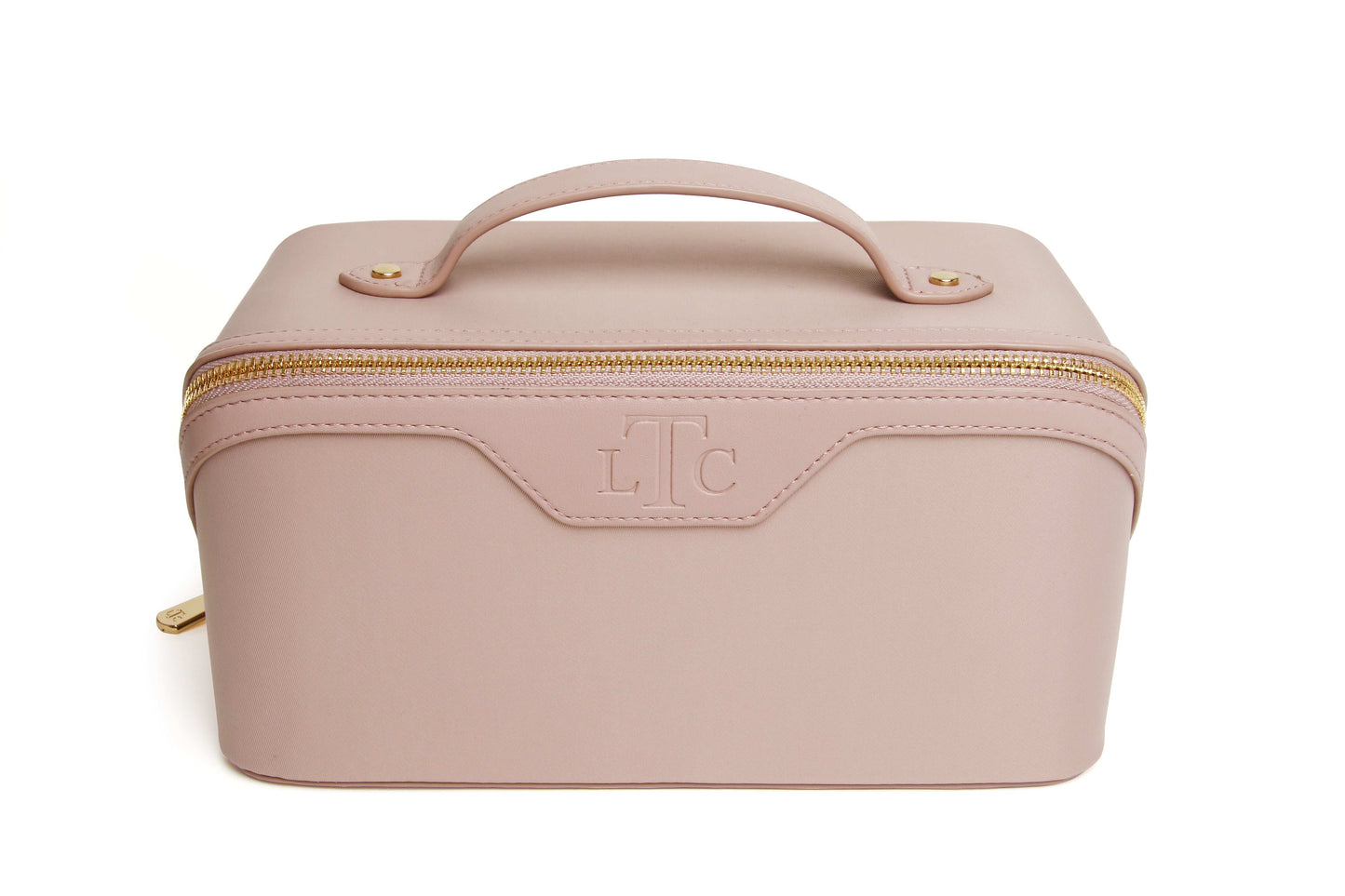 Pink - The London Train Case Co. Two-Tone Train Case