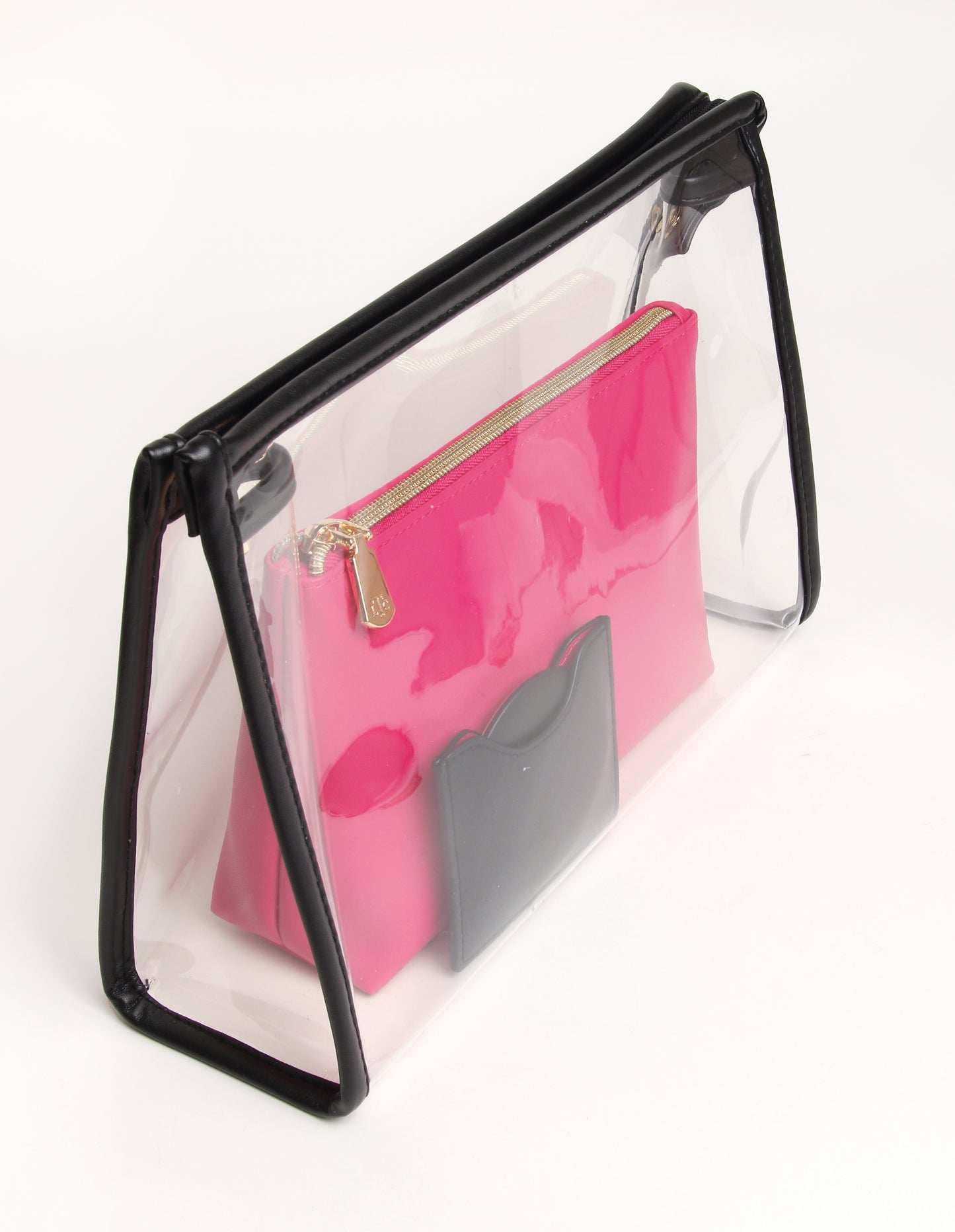 Pink & Black LTC Luxury 3 Piece Beauty/Makeup Gift Set