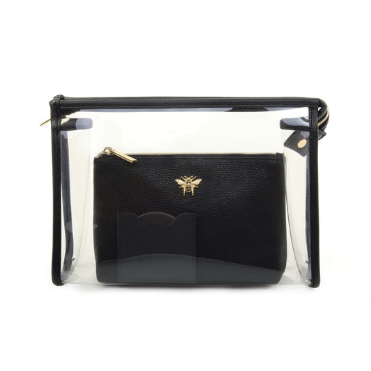 Black Luxury 3 Piece Beauty/Makeup Set