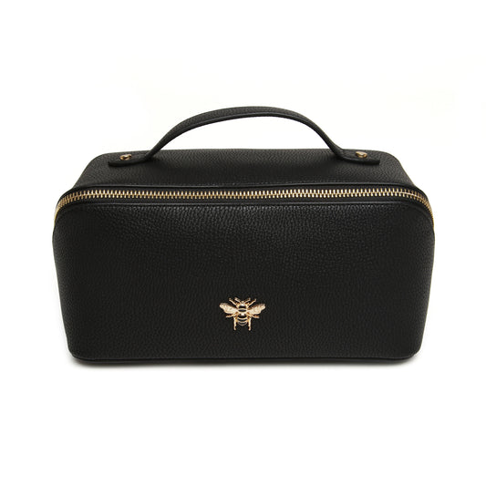 Large Black Train Case