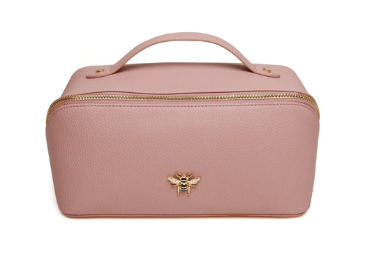 Large Pink Train Case