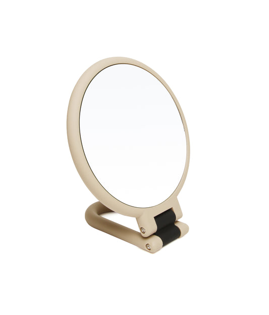 Stone - Soft Touch Hand Mirror 10x Mag