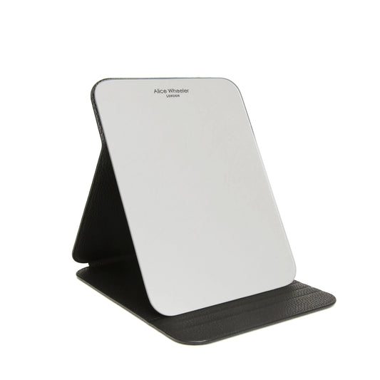 Navy - Folding Travel Mirror
