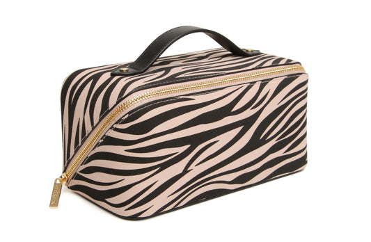 Zebra Train Case