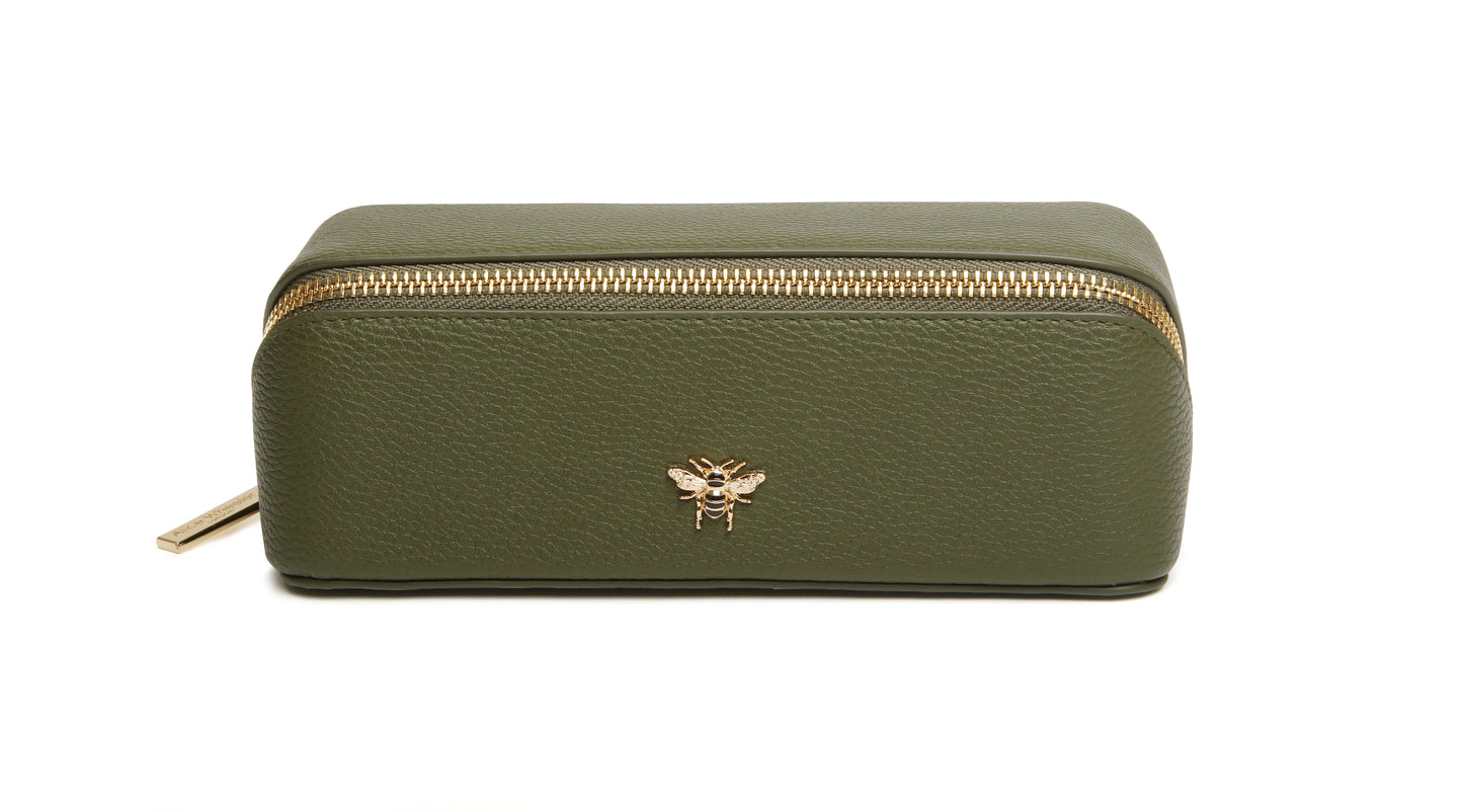Olive - Small Train Case
