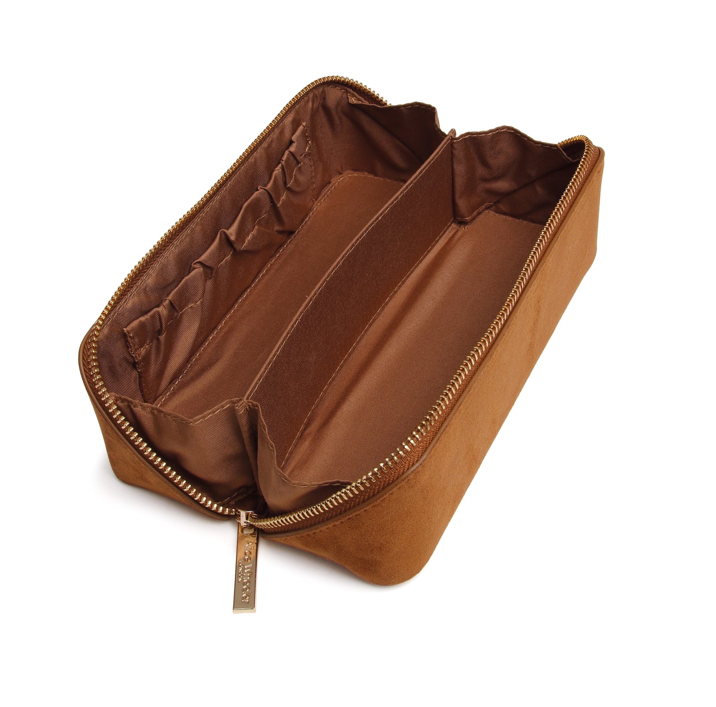 Fudge Kensington Suede Small Train Case
