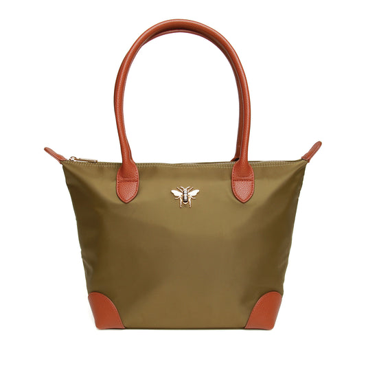 Shoreditch Medium Olive Tote Bag