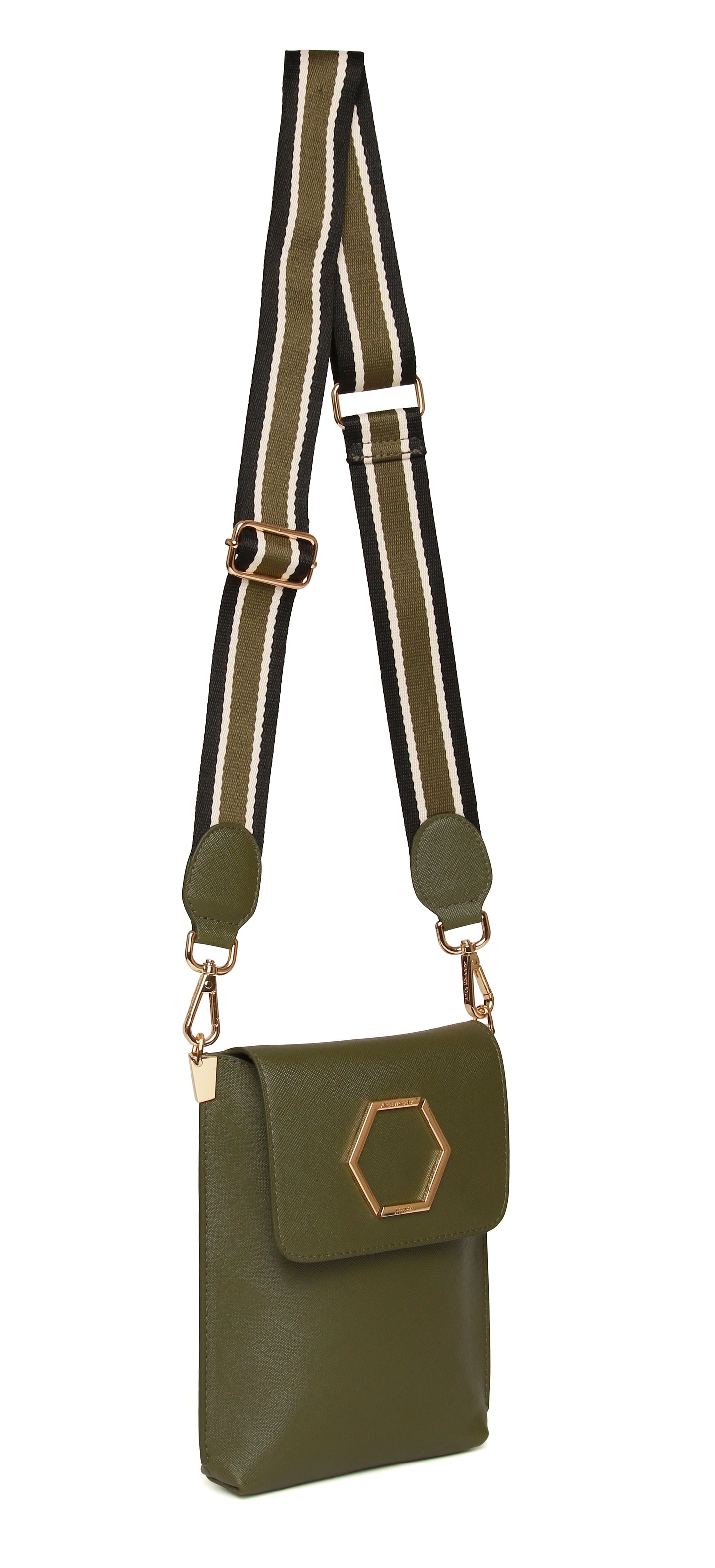 Olive - Brompton Honeycomb Cross Body Bag