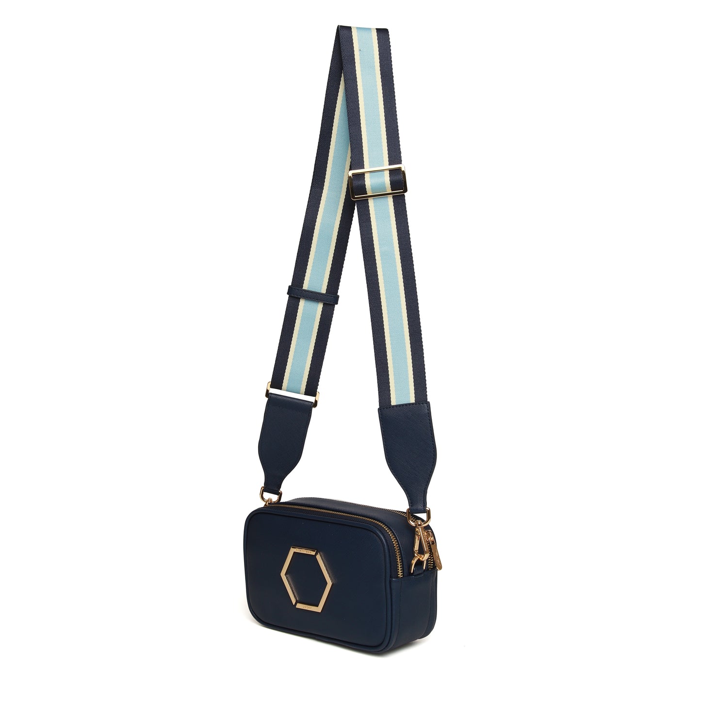 Navy - Pimlico Honeycomb Cross Body Bag