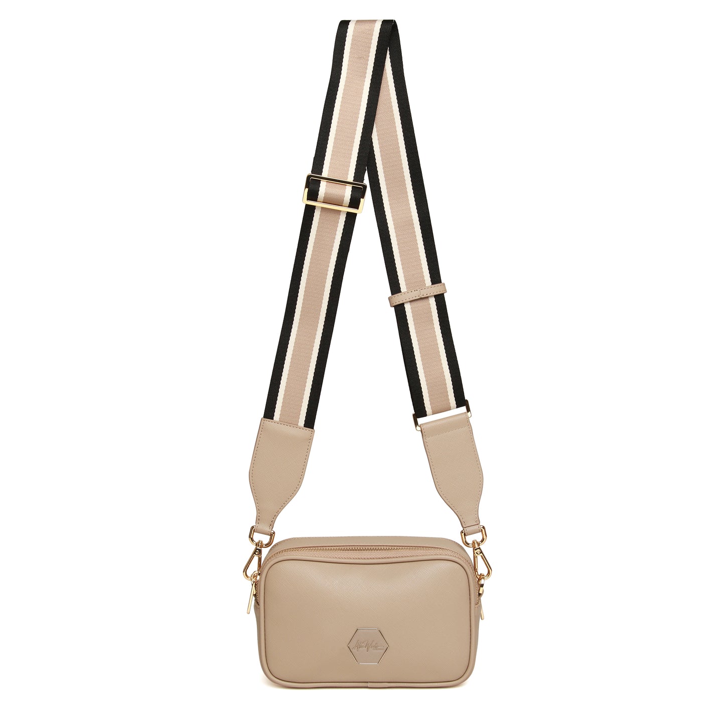 Stone - Pimlico Honeycomb Cross Body Bag