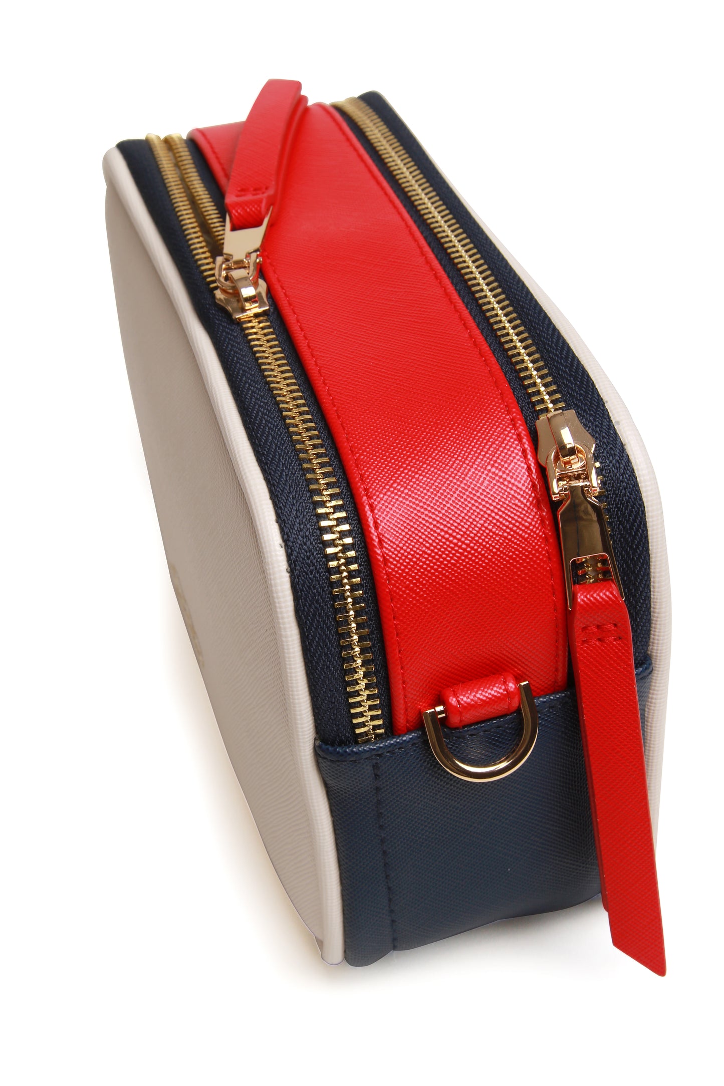 Cream - Pimlico Honeycomb Tricolour Cross Body Bag