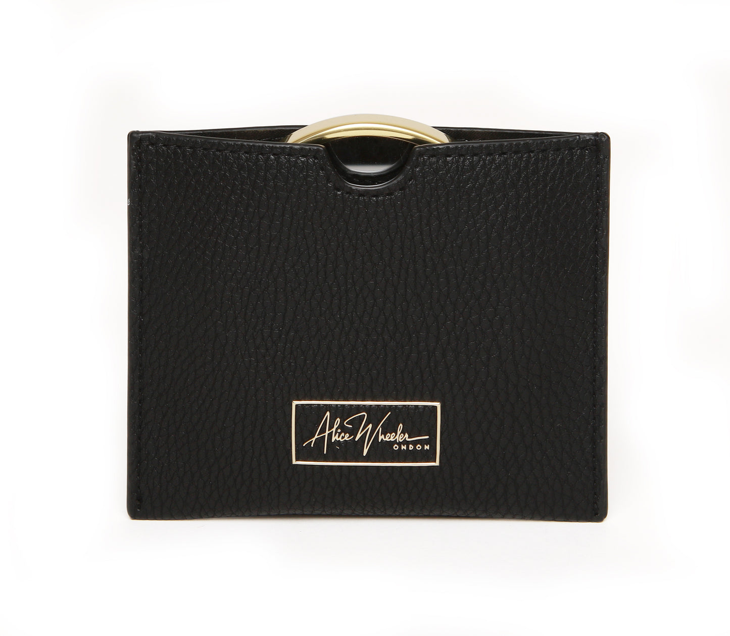 Black Handbag 7x magnifying mirror and pouch