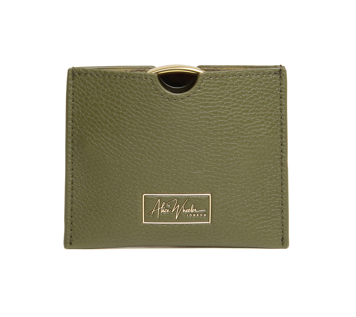 Olive Handbag 7x magnifying mirror and pouch