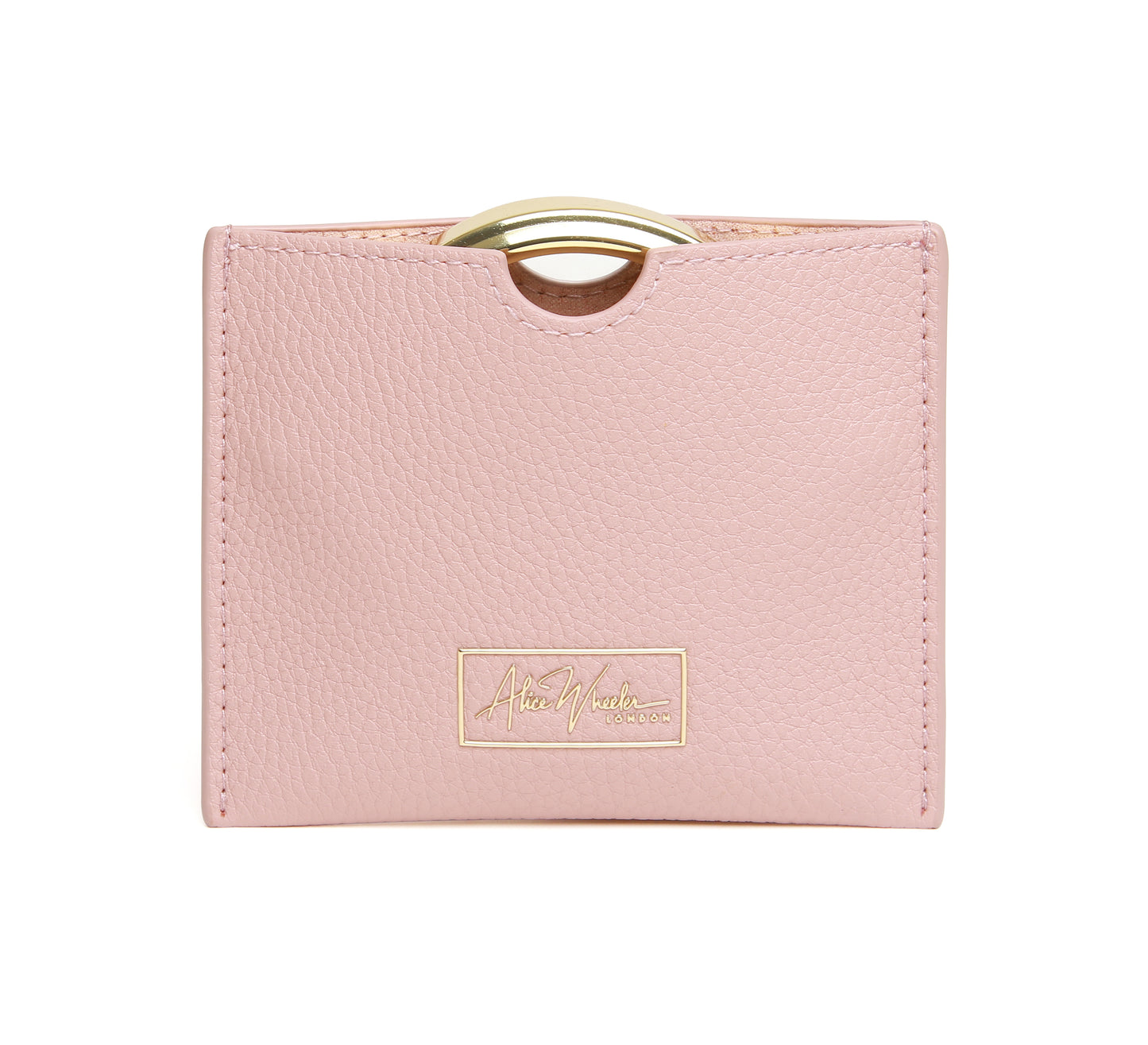 Pink Handbag 7x magnifying mirror and pouch