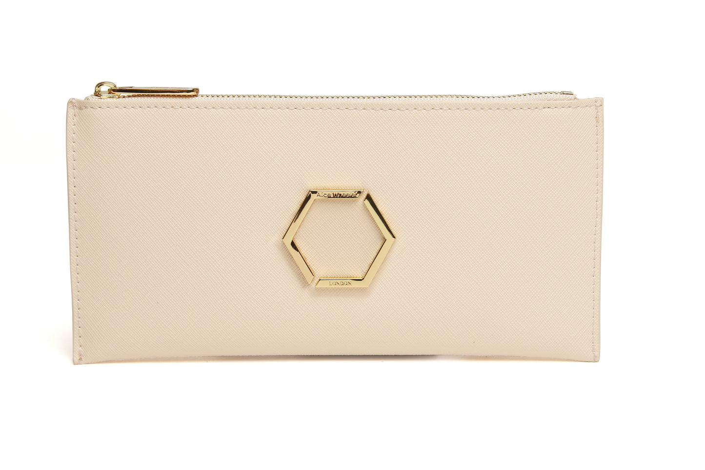 Cream - Honeycomb Brunel Slimline Purse