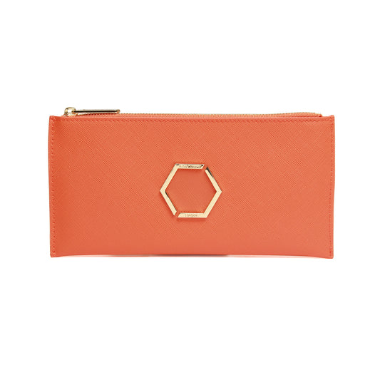 Orange - Honeycomb Brunel Slimline Purse