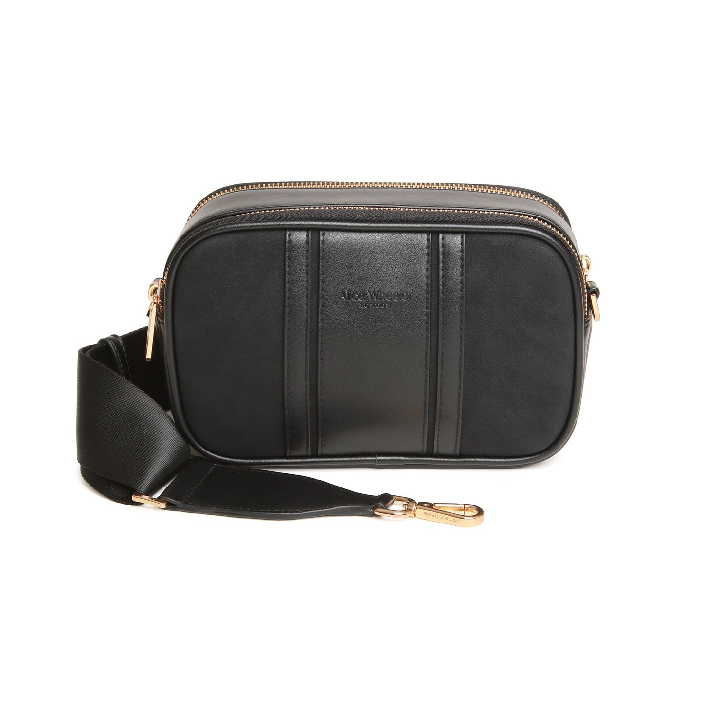 Black - Madrid Crossbody Bag