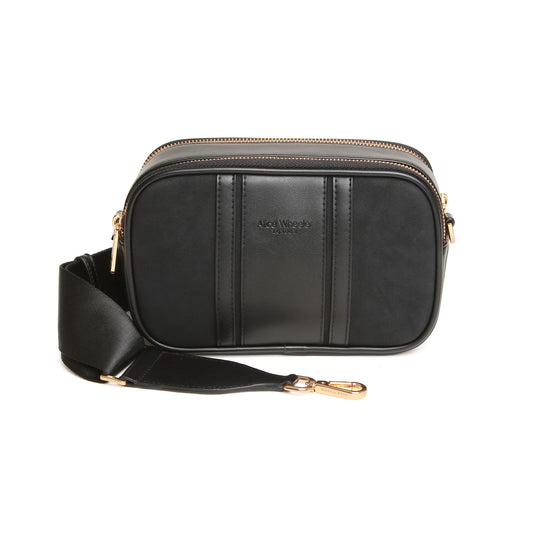 Black - Madrid Crossbody Bag