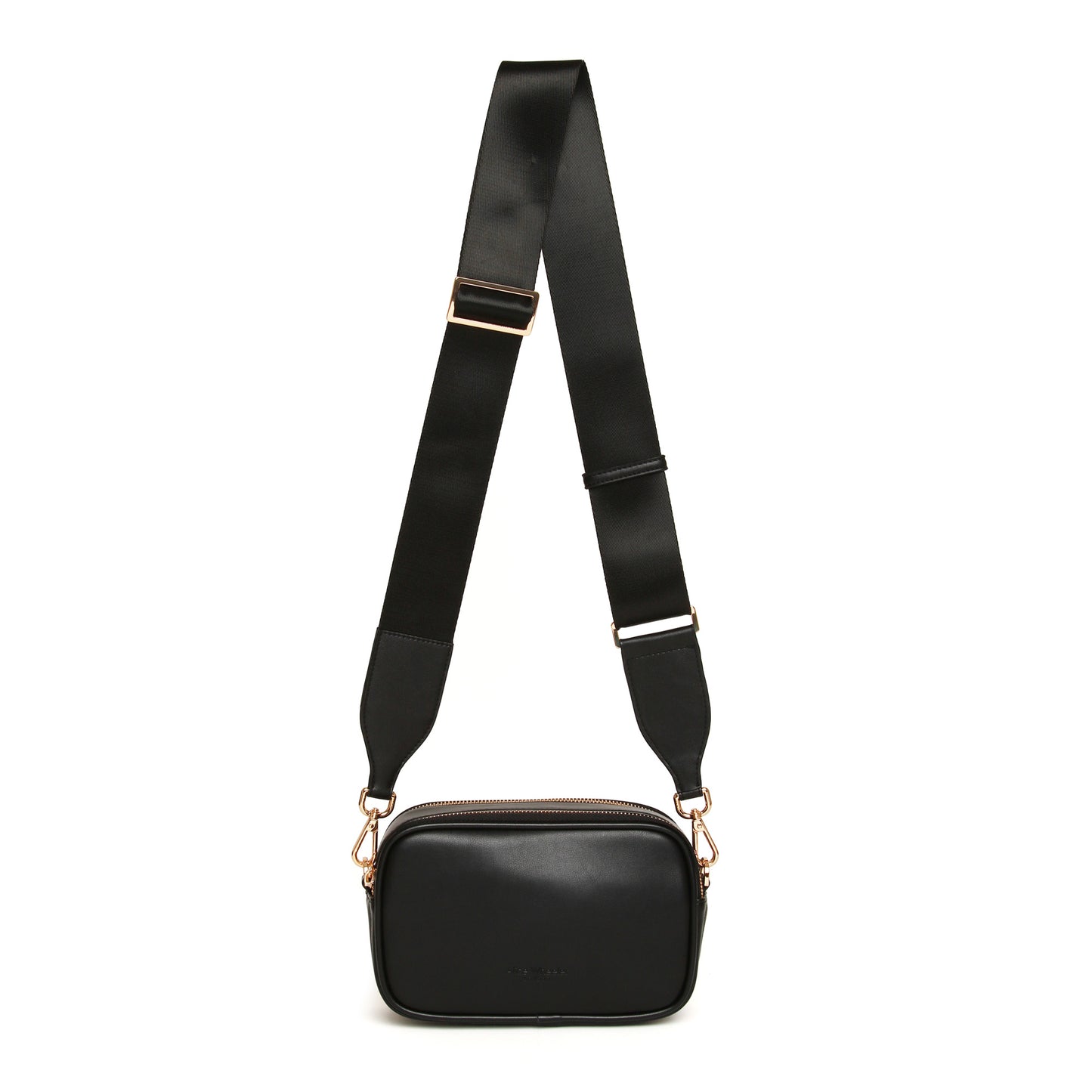 Black - Madrid Crossbody Bag
