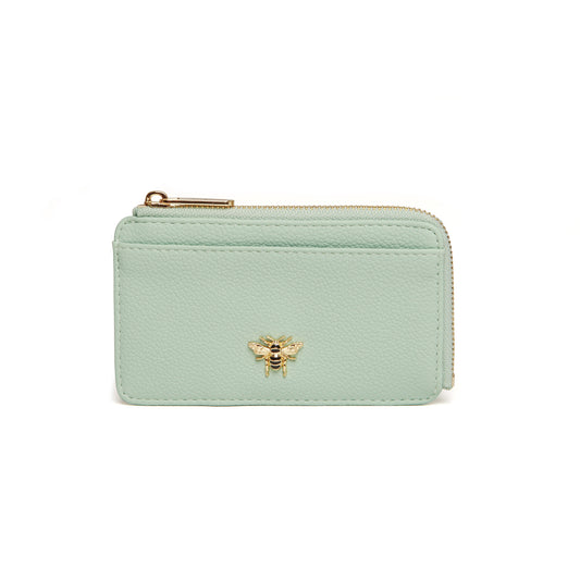 Pastel Mint Coin Card Purse
