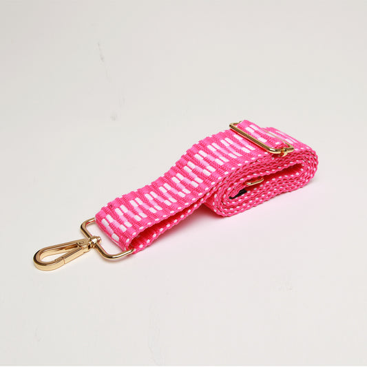 Zig Zag Hot Pink Cross Body strap