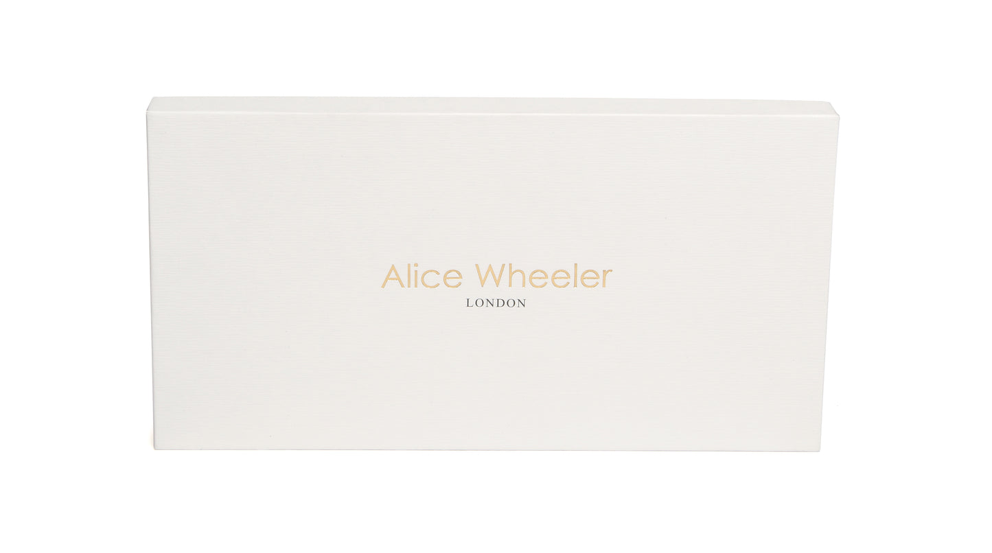 Black - verona Coin purse & vienna compact mirror gift set