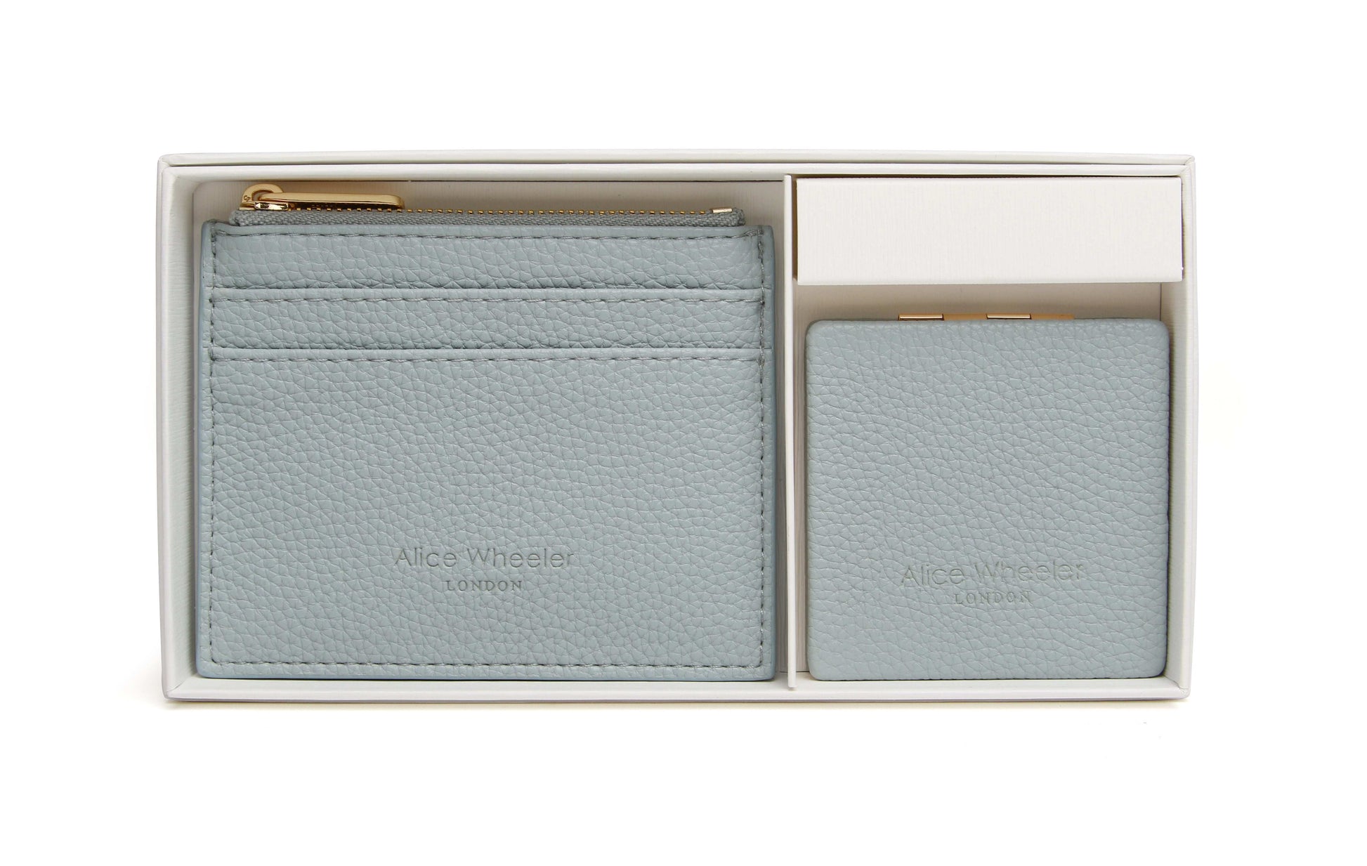 Duck egg Purse & Mirror compact