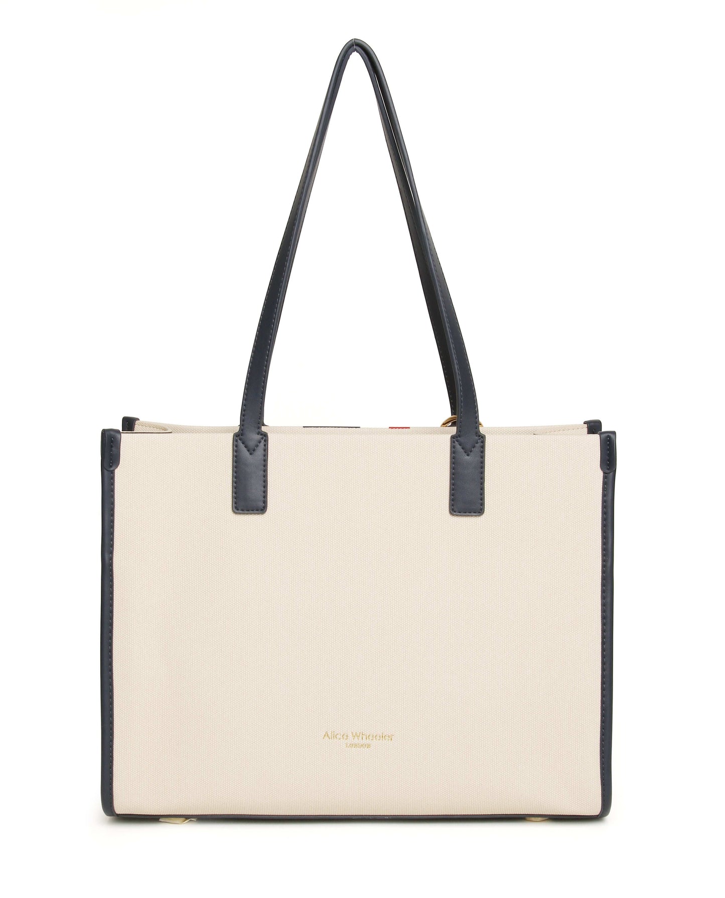 Navy Stripe Amalfi Tote Bag