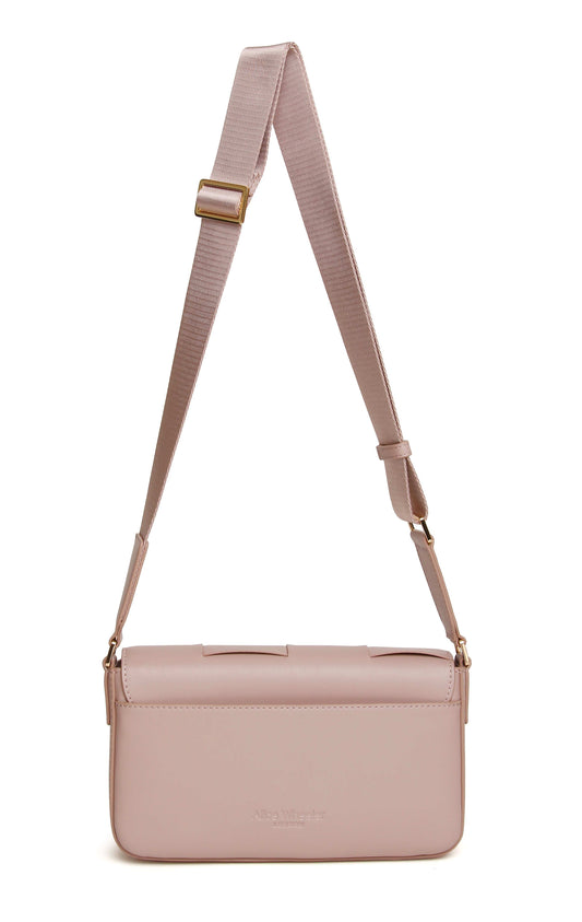 Pink - Lisbon Crossbody Bag From The Nappa Range
