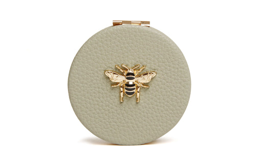 Pistachio Round Mirror Compact