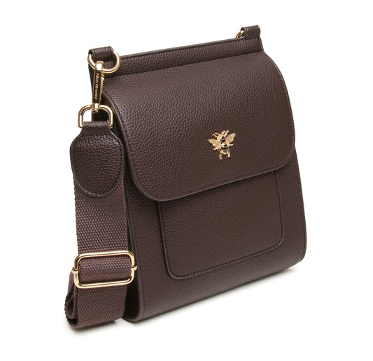 Chocolate - Bloomsbury Crossbody Bag