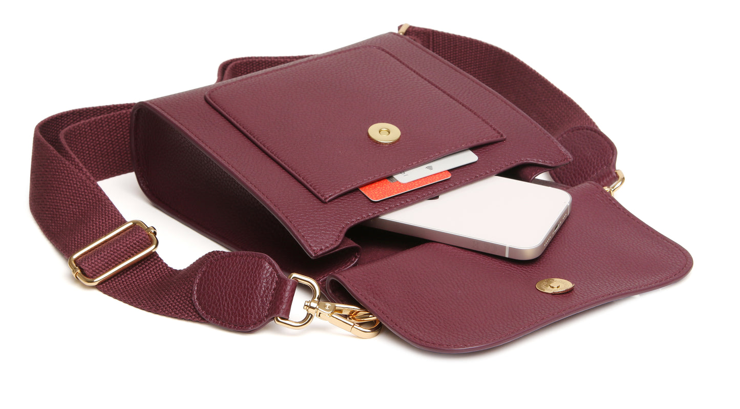 Berry - Bloomsbury Crossbody Bag