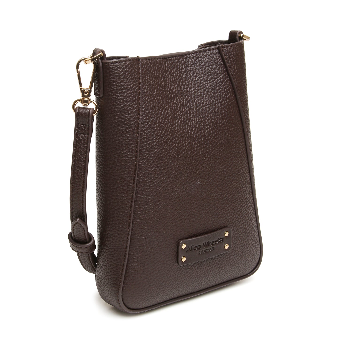 Chocolate - Kensington Phone Crossbody Bag