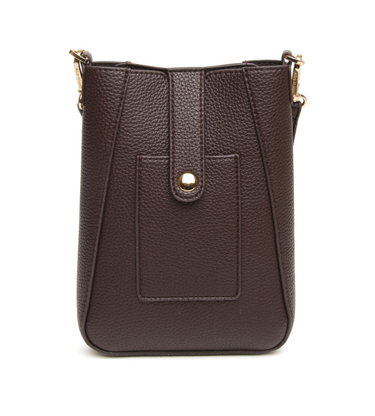 Chocolate - Kensington Phone Crossbody Bag