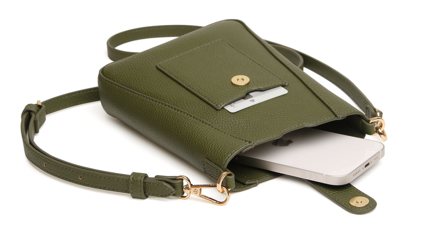 Olive - Kensington Phone Crossbody Bag