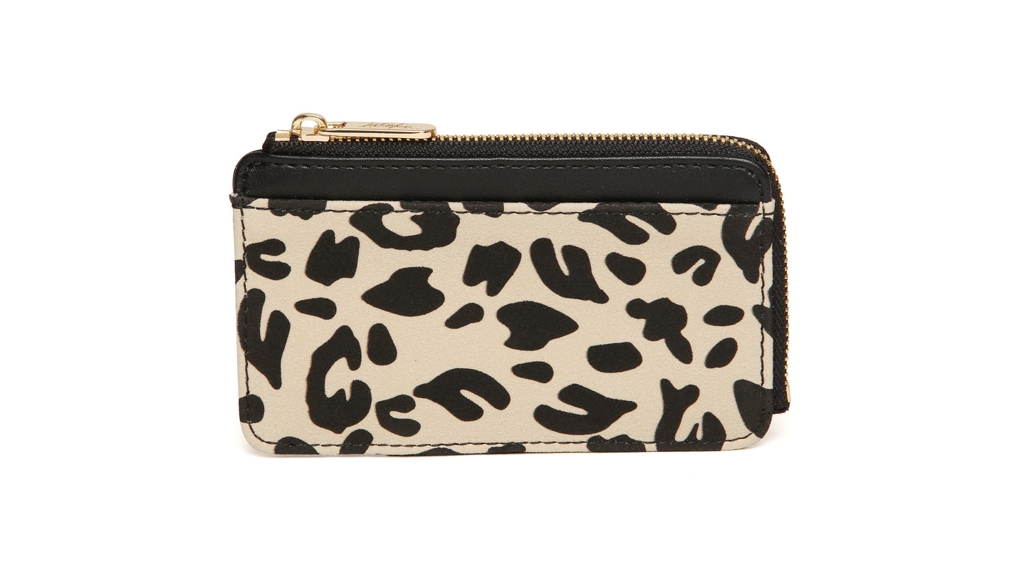 Leopard Bath Coin Card Purse