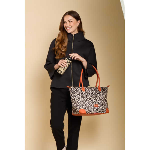 Orange Leopard - Shoreditch Tote bag