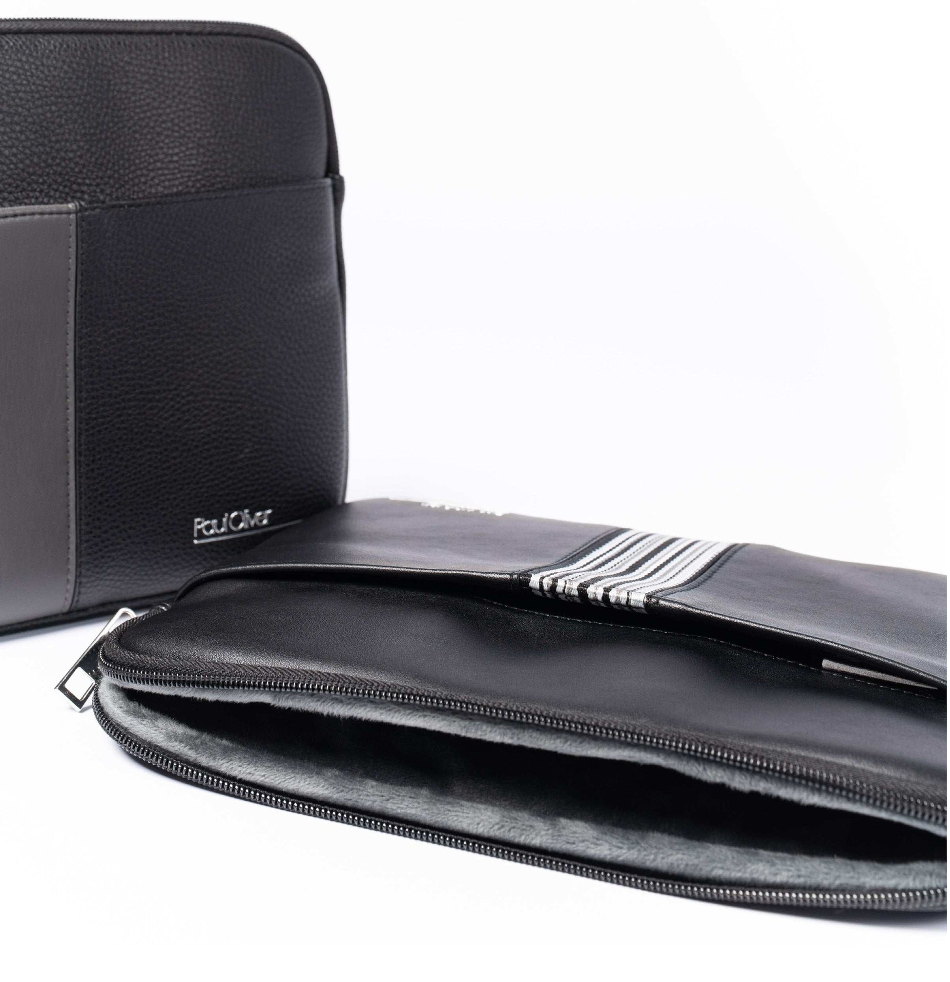 IPAD / Tablet Case With Graphite Stripe - by Paul Oliver