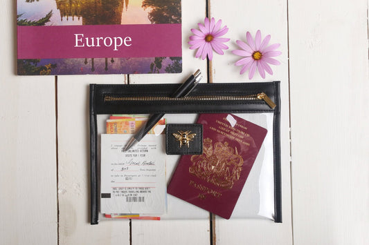 Mulberry Travel Pouch/Document Wallet Passport Holder