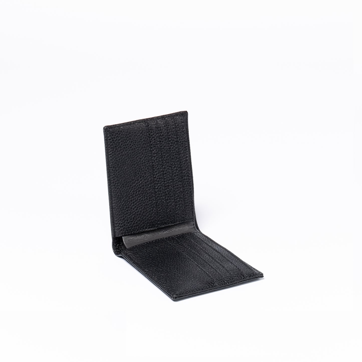 Traditional Mens Wallet With Graphite Stripe In Presentation Box - by Paul Oliver