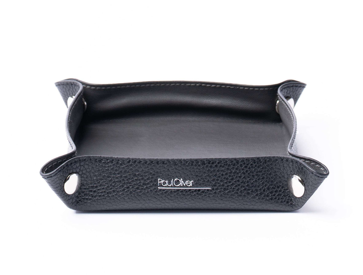 Mens Valet Tray With Graphite Stripe - by Paul Oliver