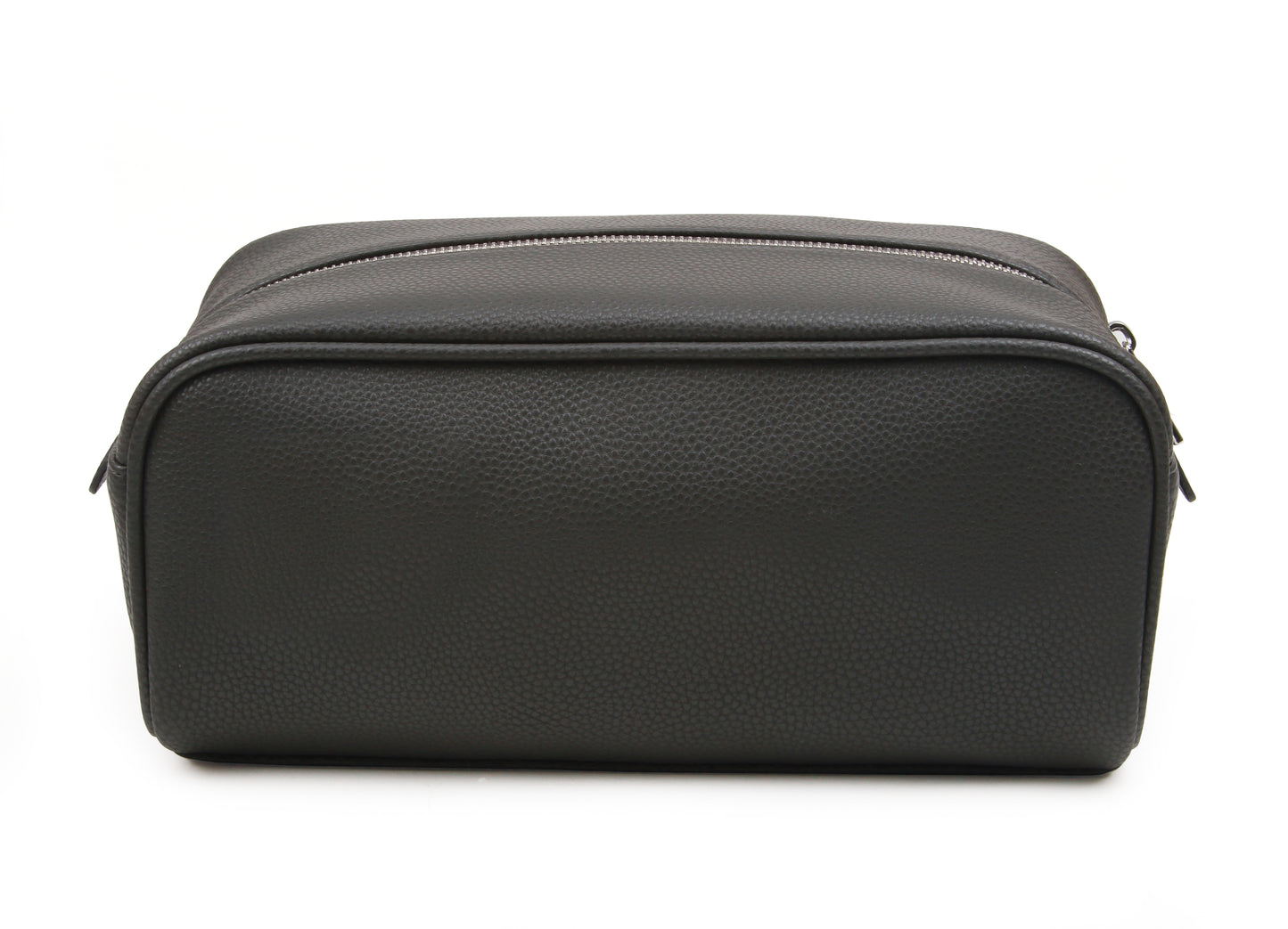 Mens Luxury Zip Wash Bag Grey - by Paul Oliver