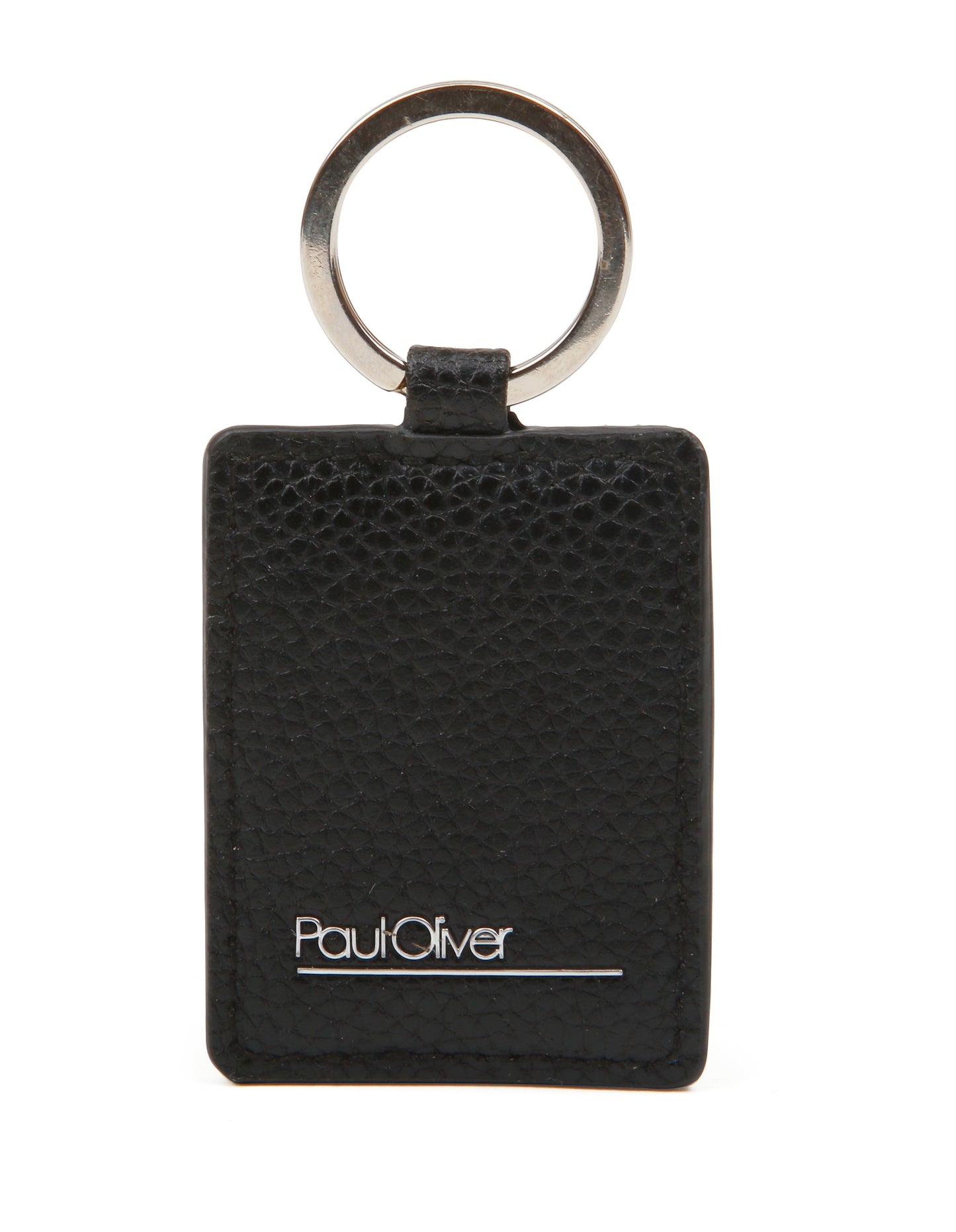Mens Gift Set Card Wallet & Keyring With Orange Stripe - by Paul Oliver