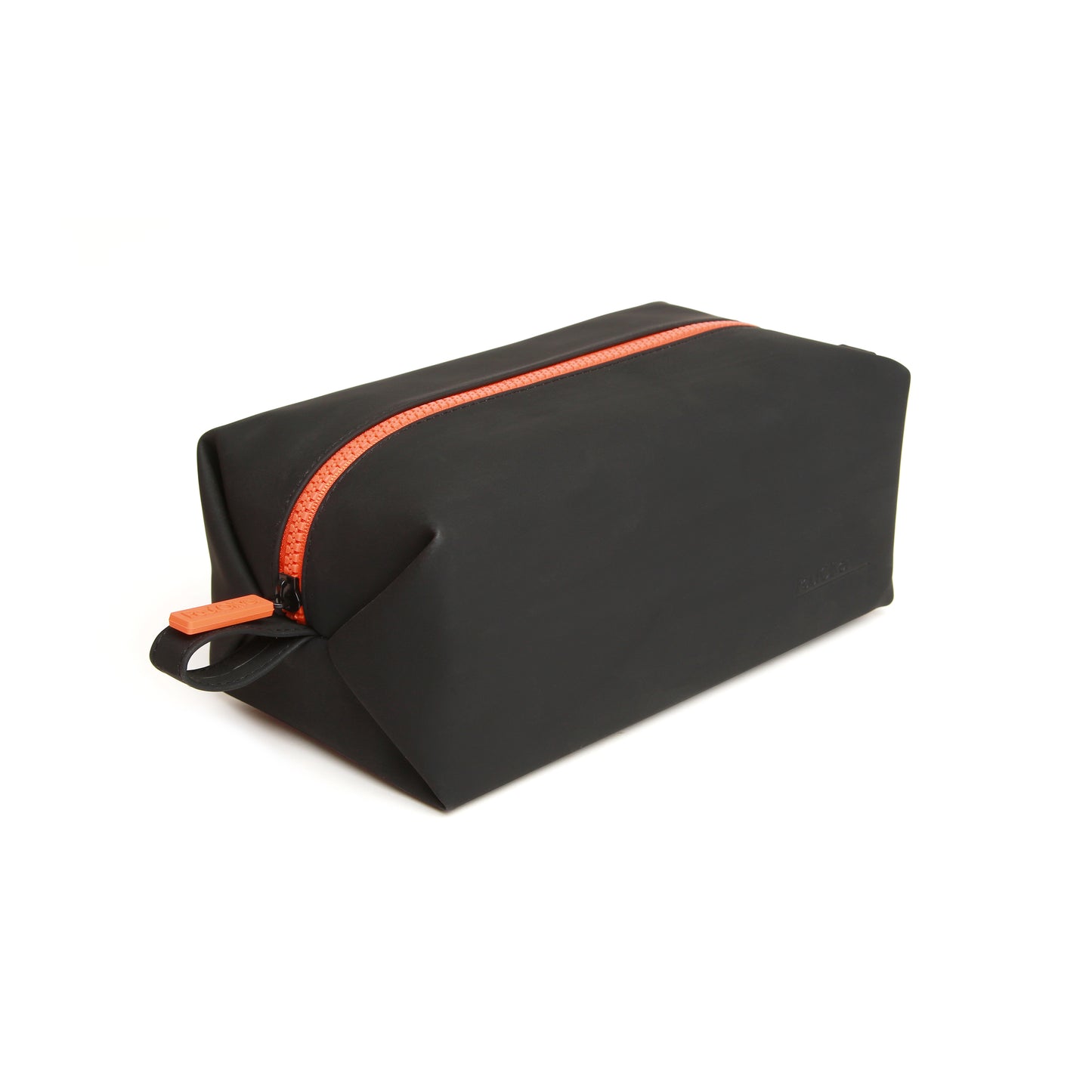 Mens Luxury Soft Touch Zip Wash Bag Black - by Paul Oliver