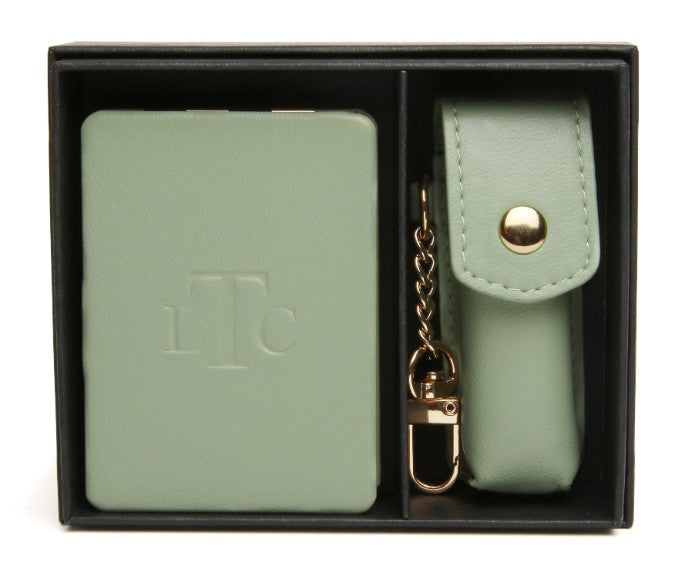 Sage LTC - Mirror and Lipstick Holder Gift Set